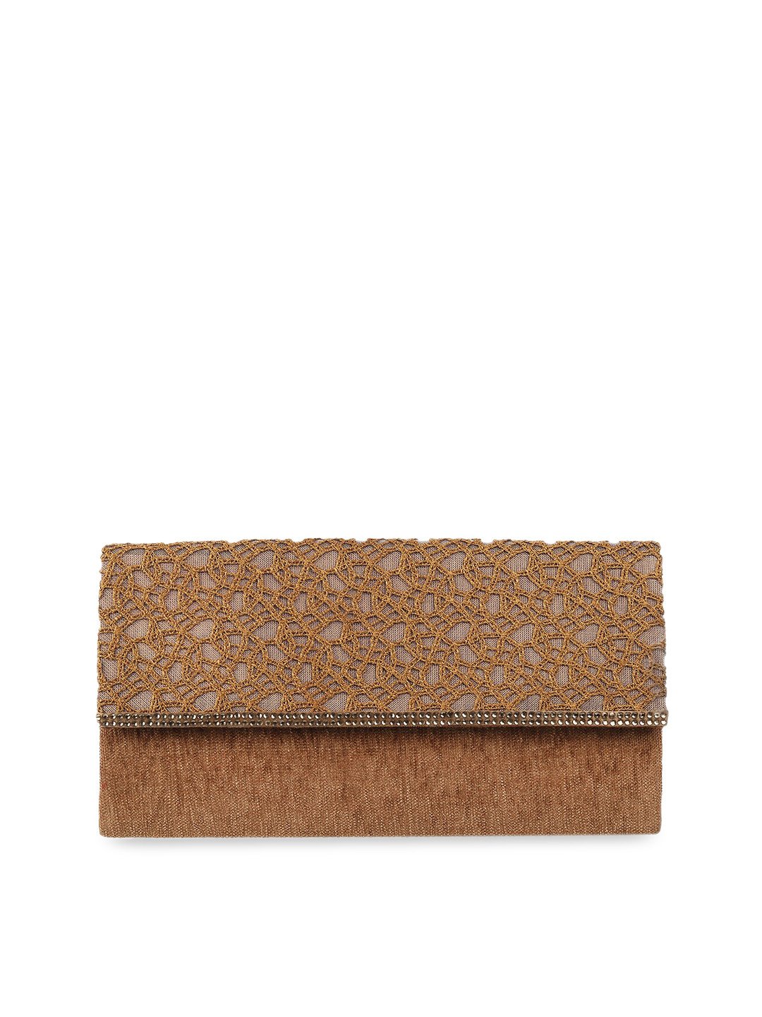 Metro Embellished Envelope Clutch