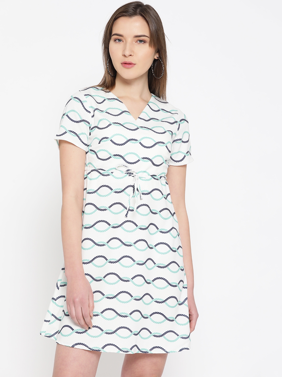 a line dress myntra