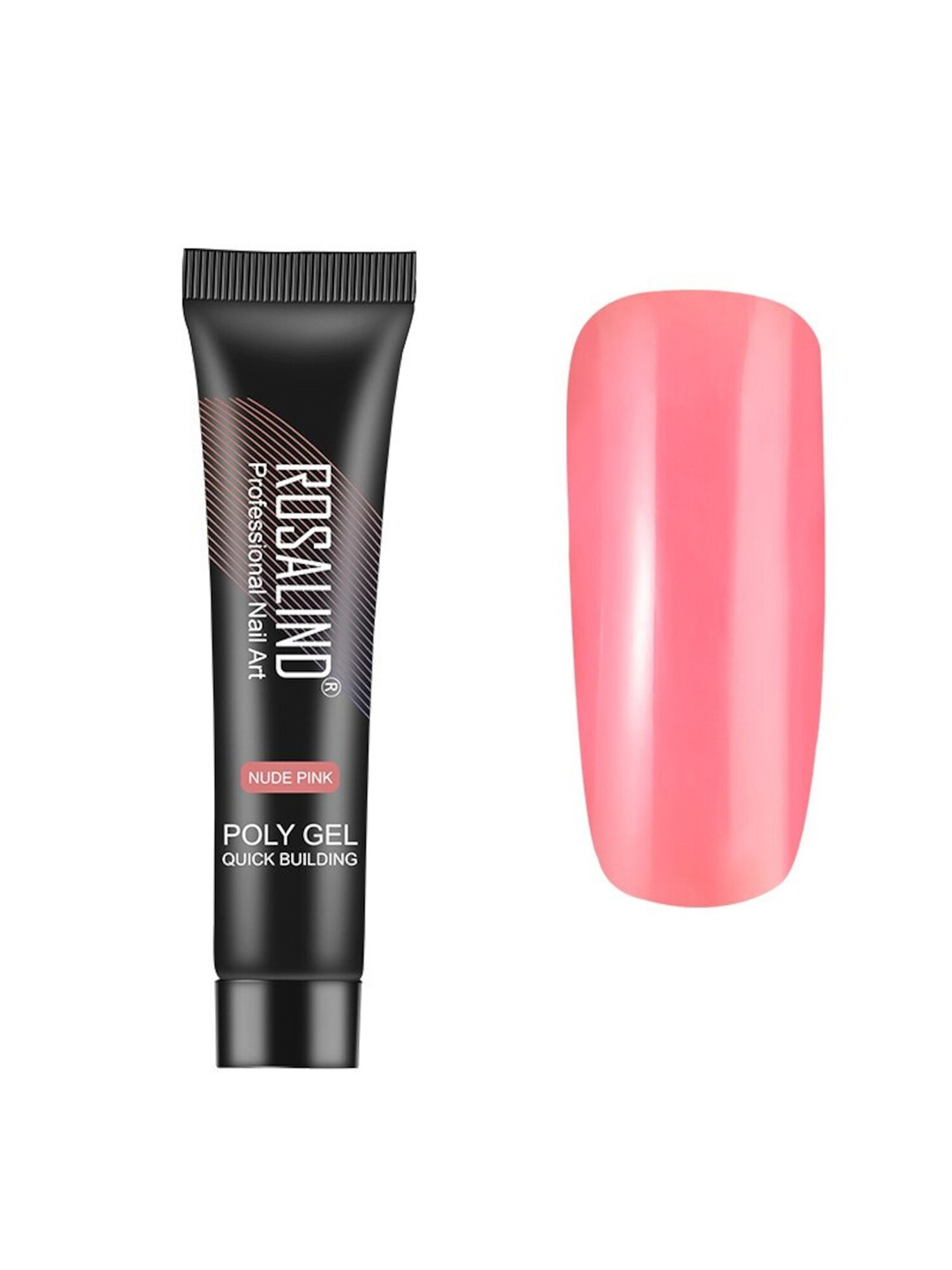 ROSALIND Poly Gel Quick Building Acrylic UV Nail Builder 15 ml - Nude Pink 05