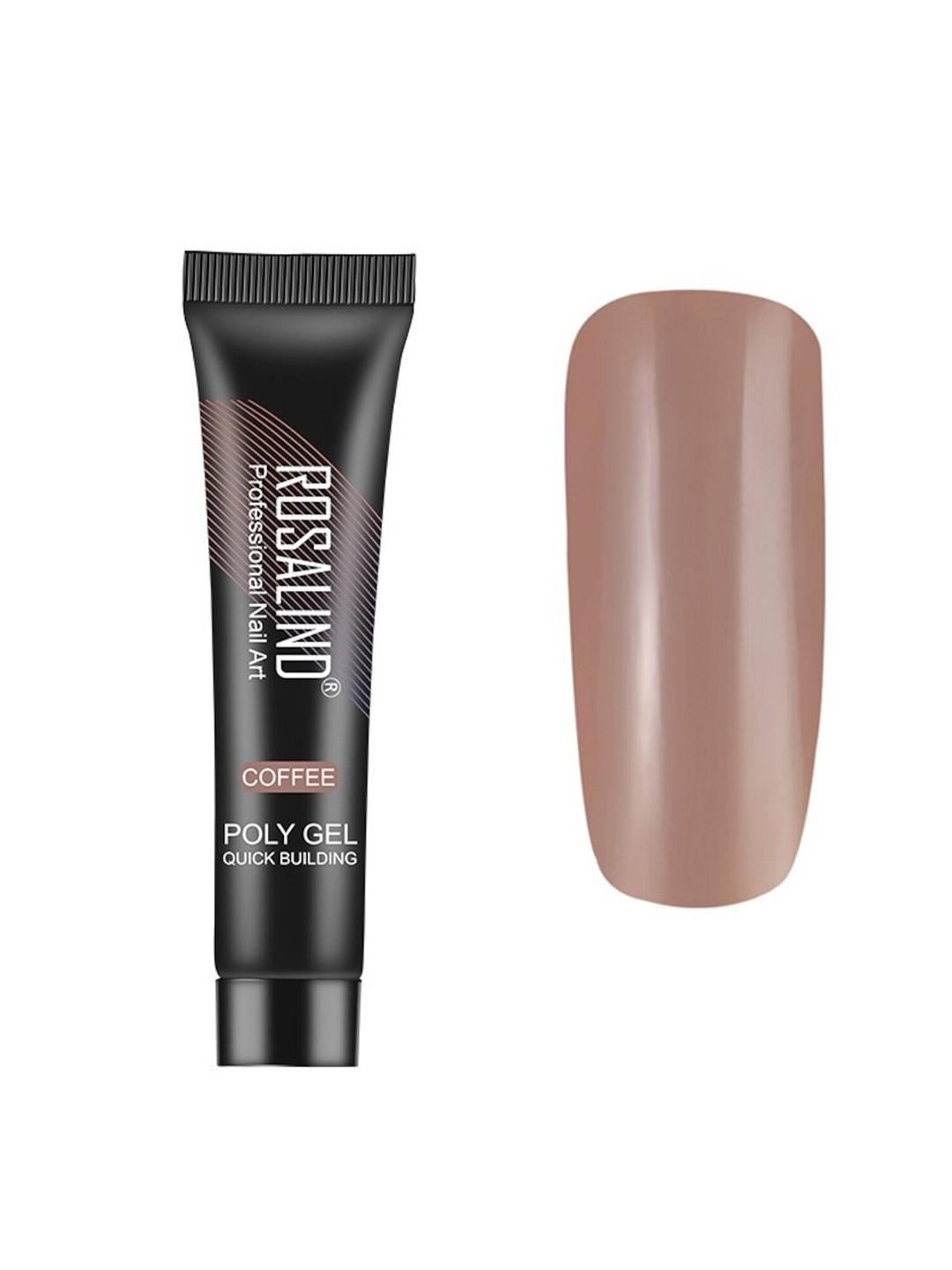 Poly Gel Quick Building Professional Nail Art Polish 15 ml - Coffee 09