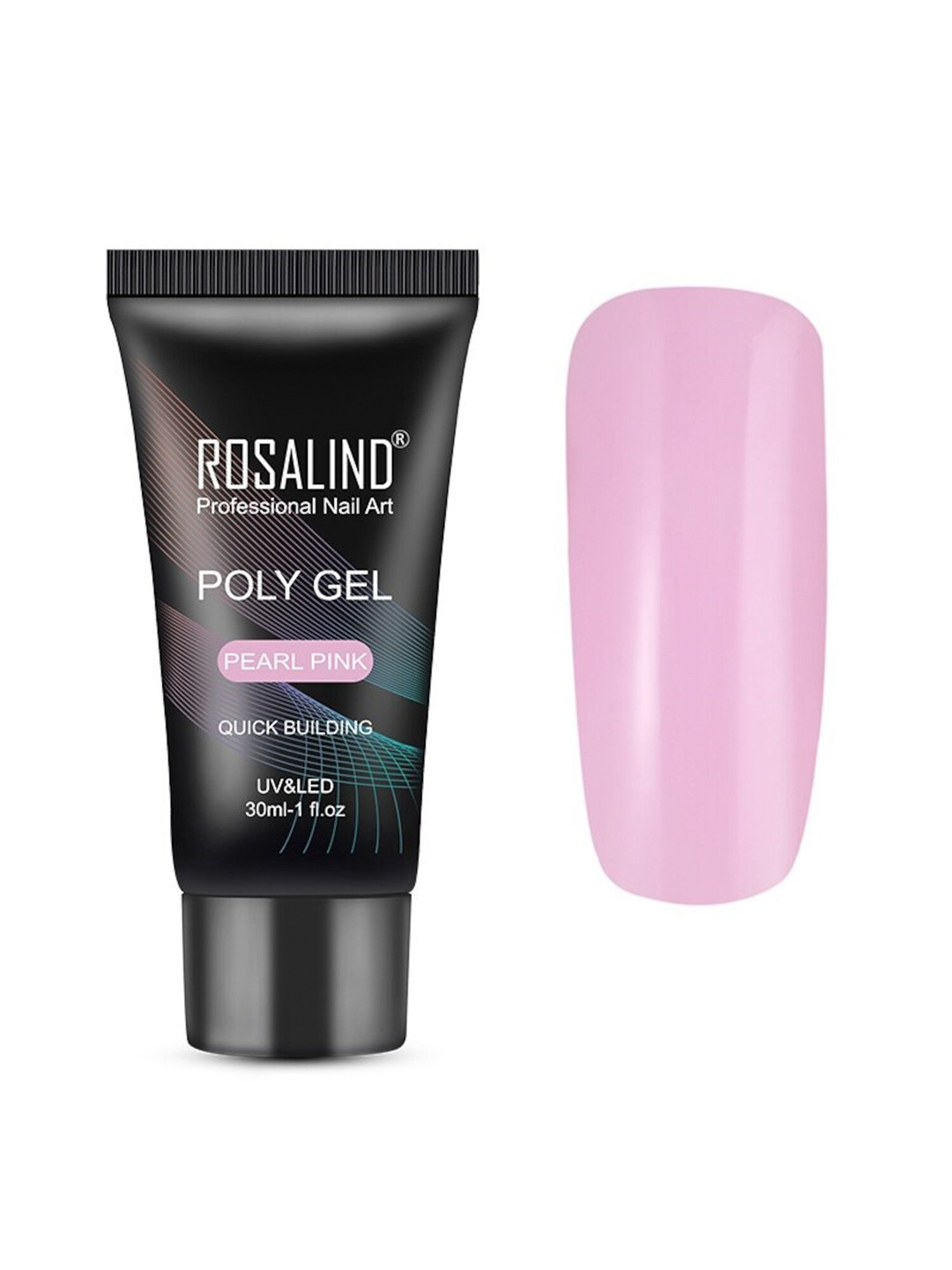 Poly Gel Quick Building Professional Nail Art Polish 30 ml - Pearl Pink 08