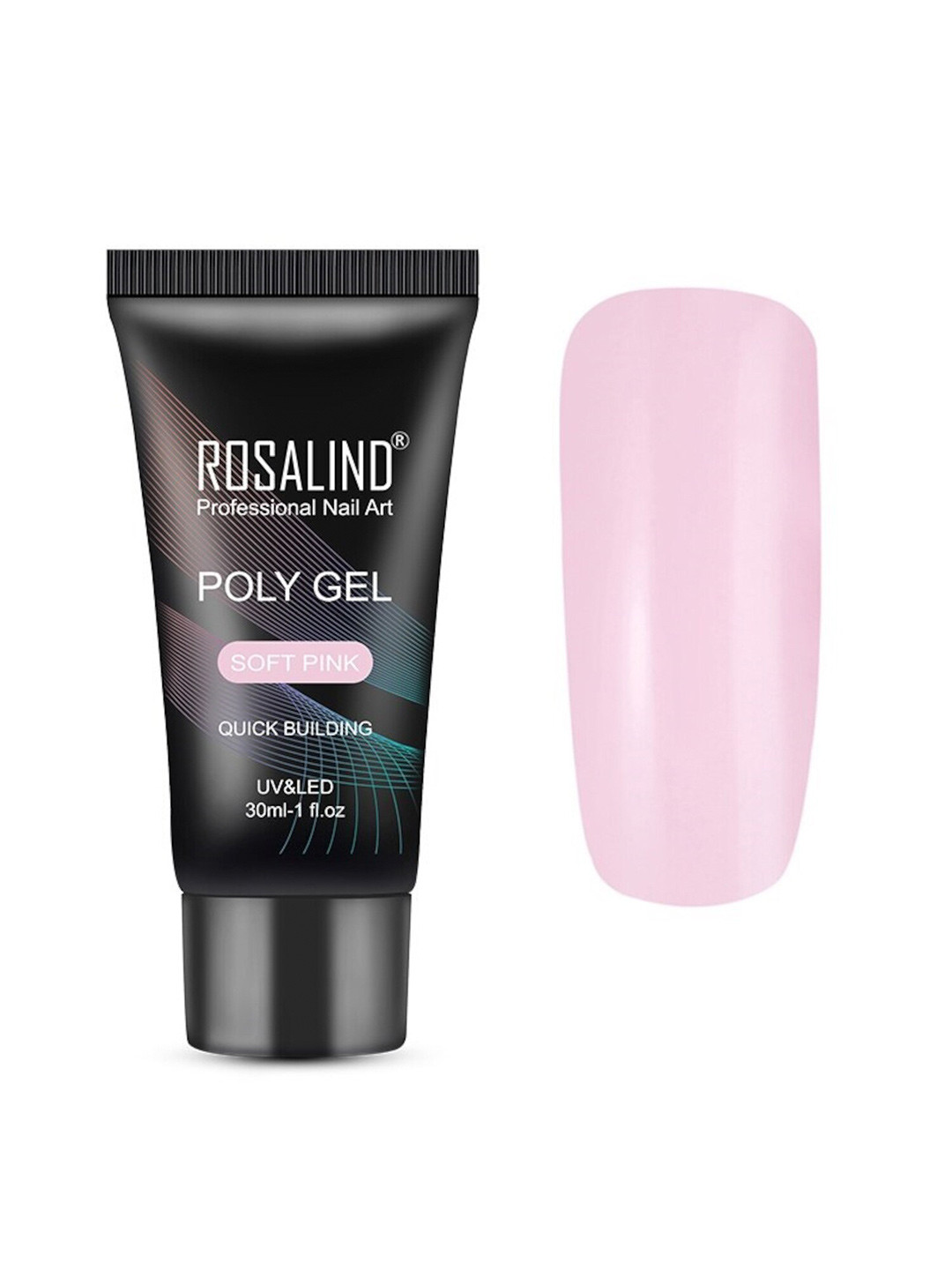 Poly Gel Quick Building Professional Nail Art Polish 30 ml - Soft Pink 07