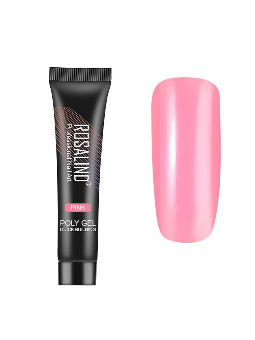 ROSALIND Poly Gel Quick Building Acrylic UV Nail Builder 15 ml - Pink 04