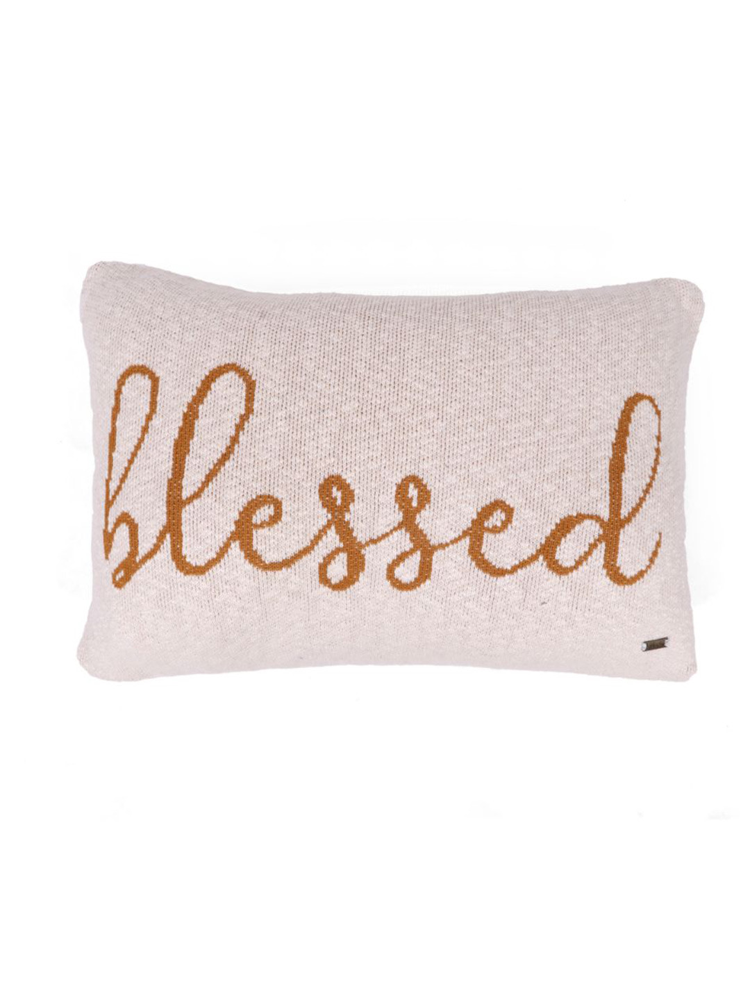 Pluchi White Abstract Rectangle Cotton Cushion Covers