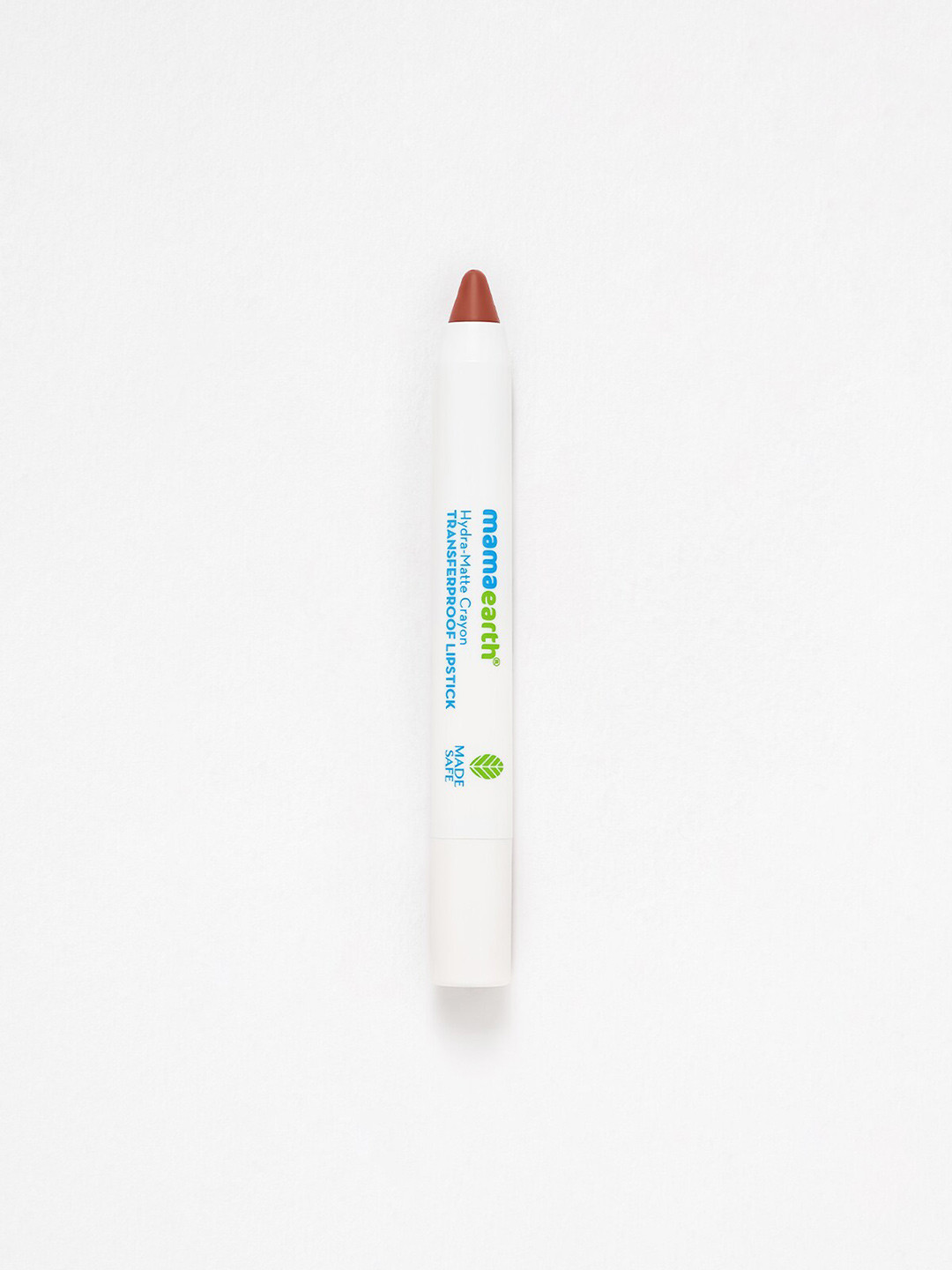 Mamaearth Hydra-Matte Crayon Transfer Proof Lipstick With Argan Oil 2.4g - Cappuccino Brown 05