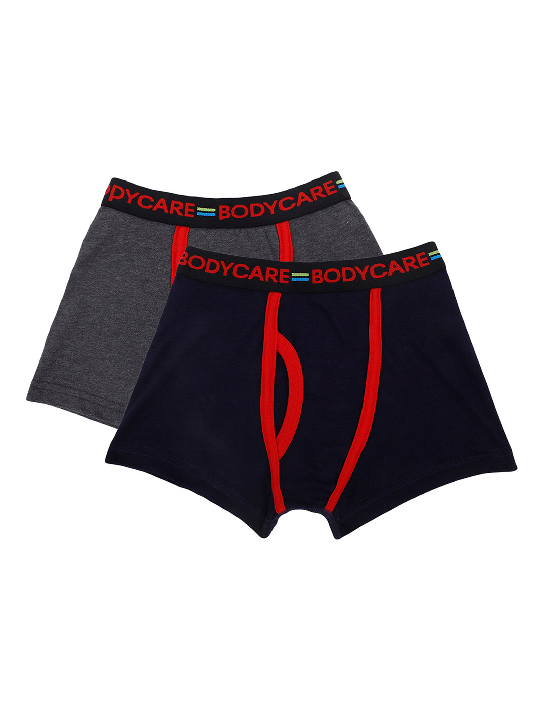Bodycare Kids Boys Pack Of 2 Assorted Cotton Trunk