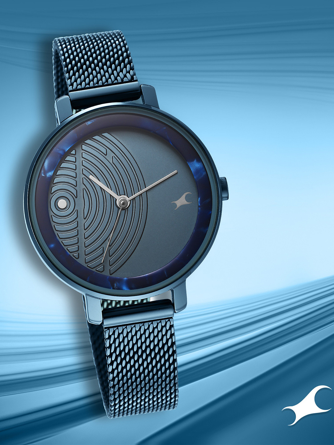 Fastrack Women Stainless Steel Bracelet Style Strap Analogue Watch 6278QM01