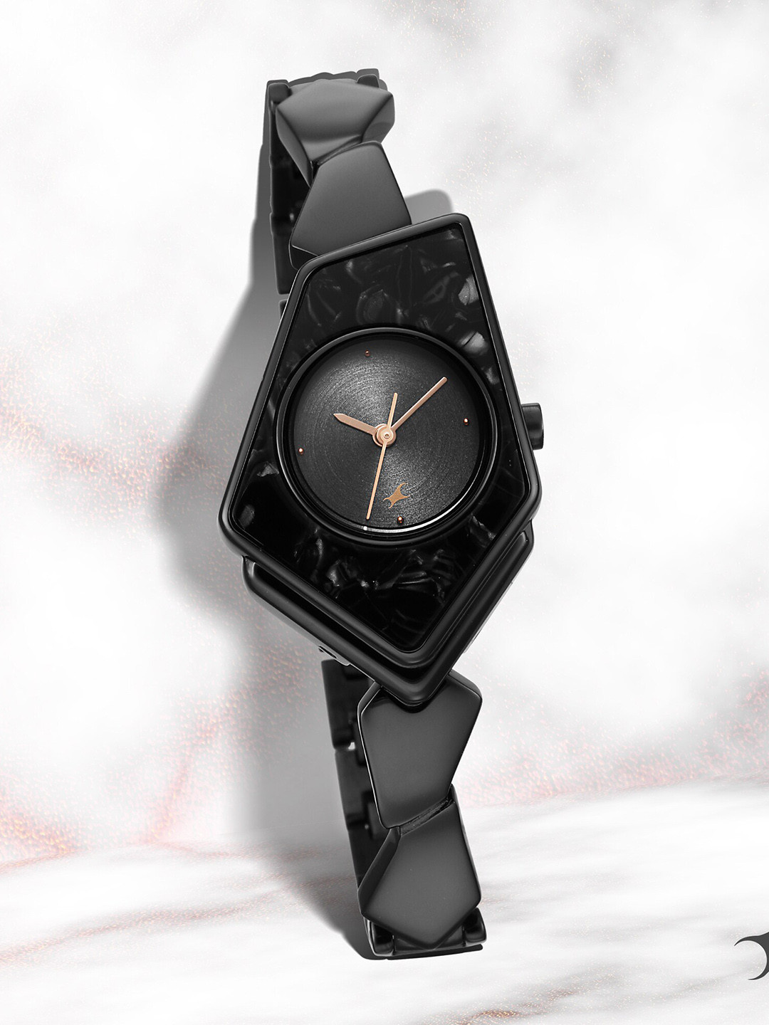 Fastrack Women Stainless Steel Bracelet Style Strap Analogue Watch 6279NM01