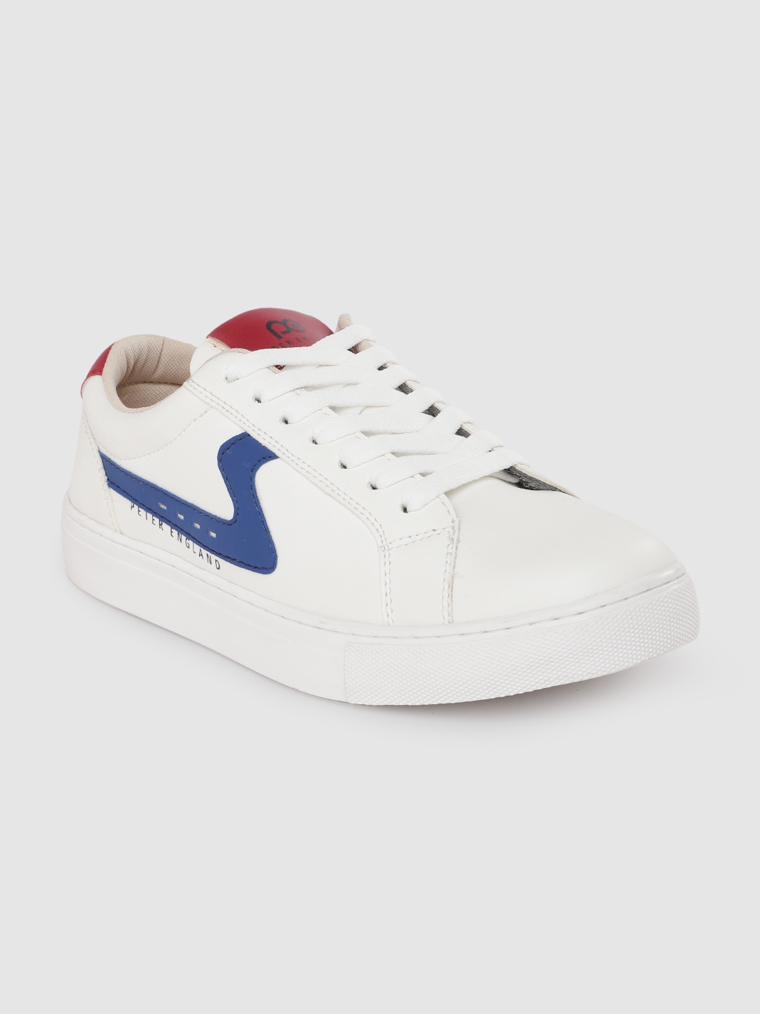 Peter england white store shoes