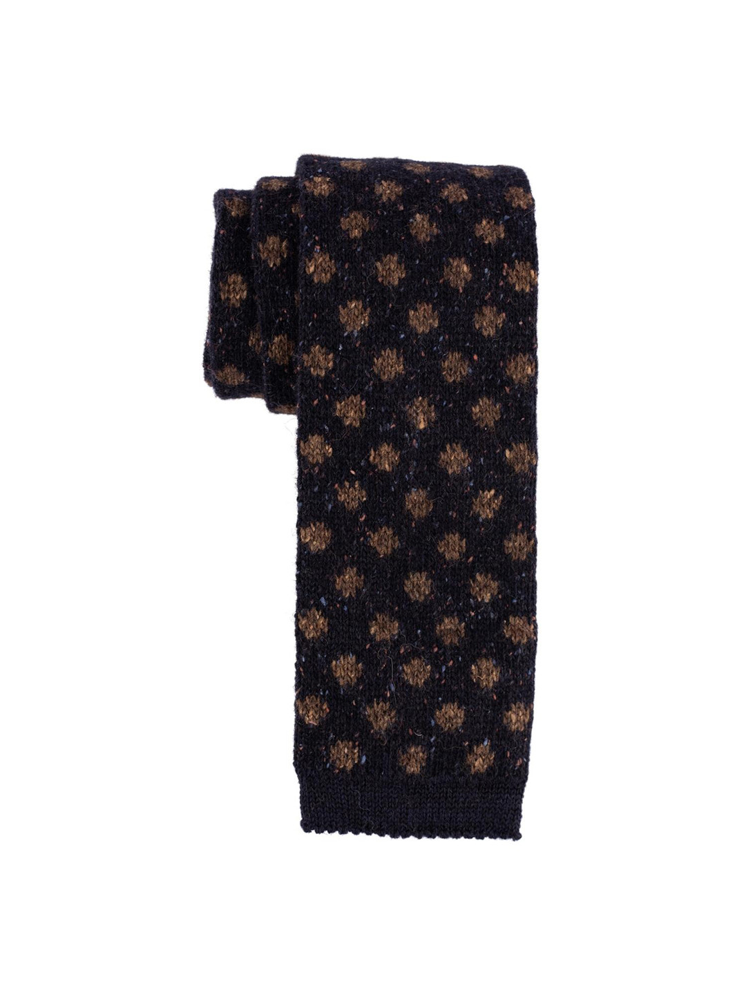 The Tie Hub Men Printed Italian Woolen Broad Tie
