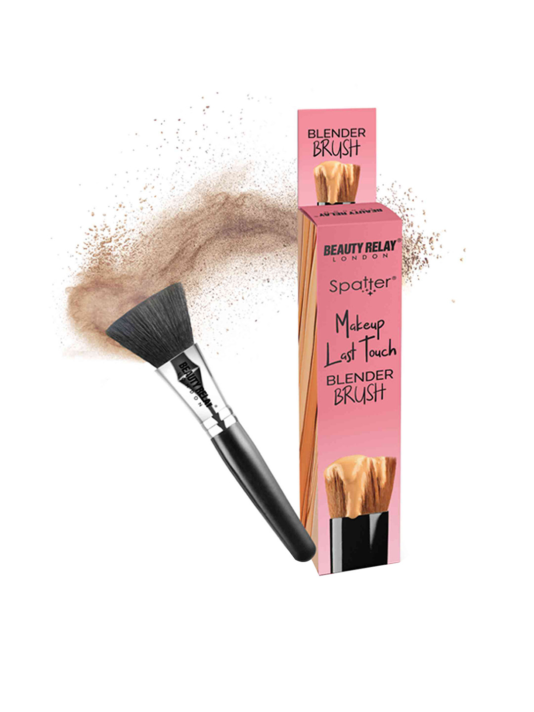 BeautyRelay London Spatter Makeup Last Touch Blender Brush