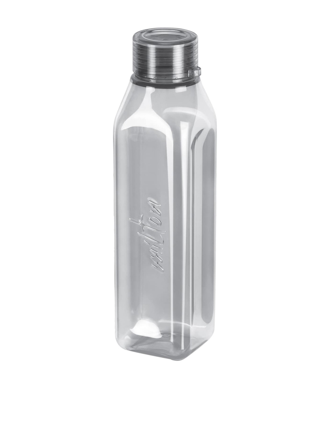 Milton Prime 1000 Grey Plastic Spill Proof Water Bottle - 1L