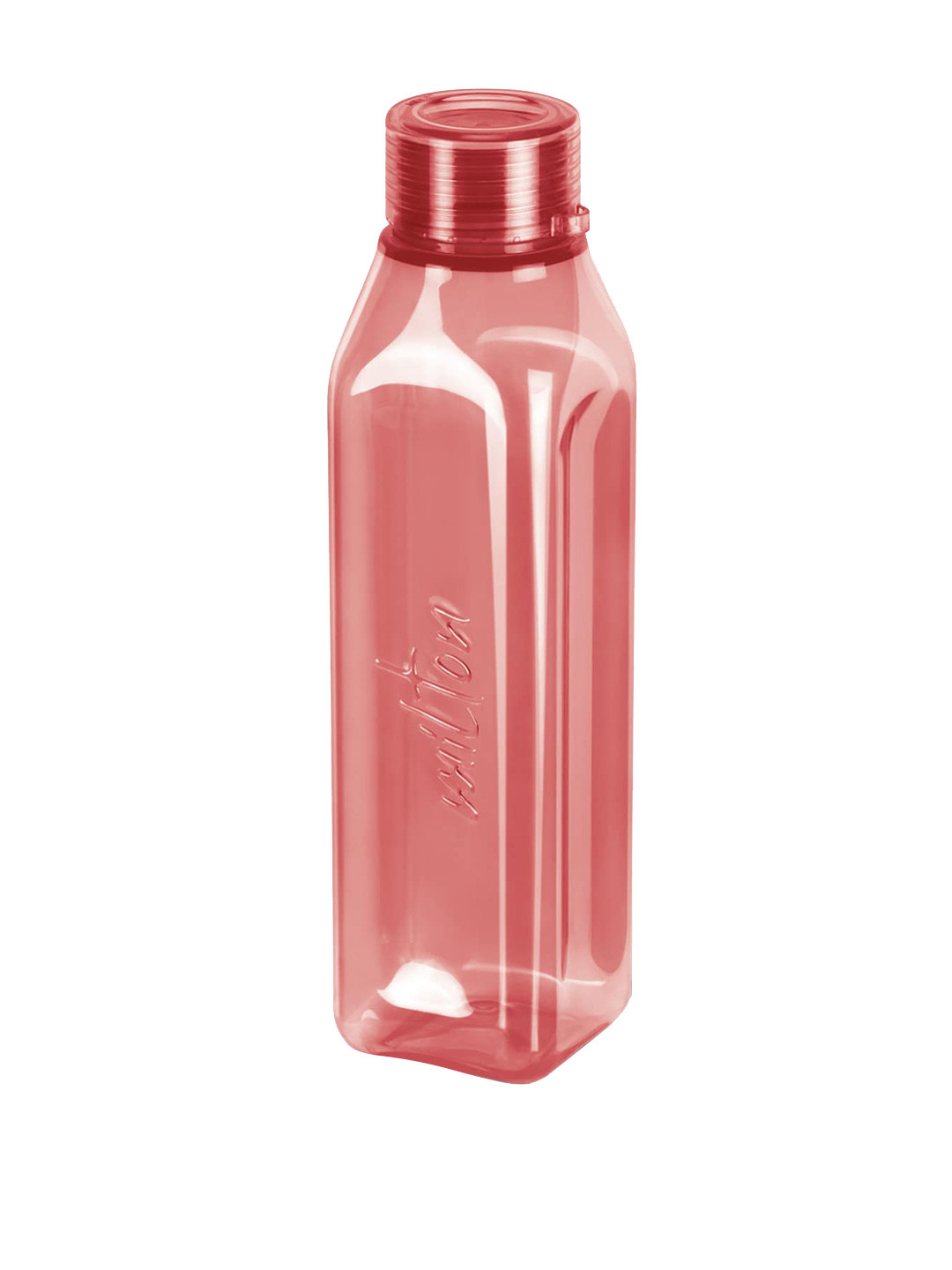Milton Prime Burgundy Solid Plastic Spill Proof Water Bottle - 1L