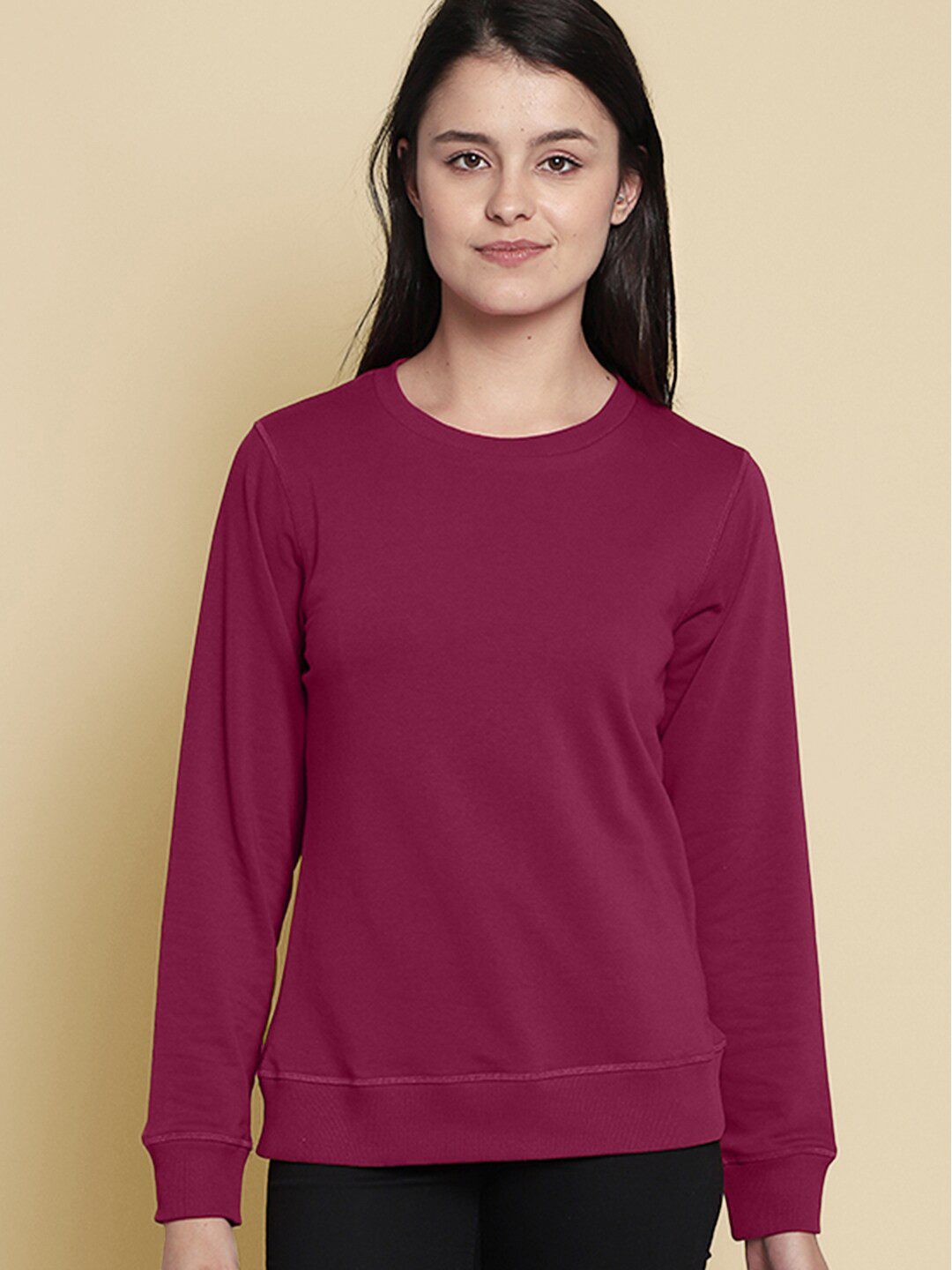 Free Authority Women Red Sweatshirt