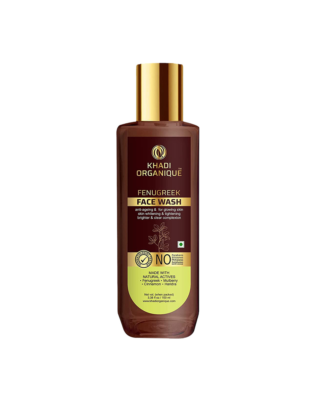 Khadi Organique Fenugreek Face Wash 100ml