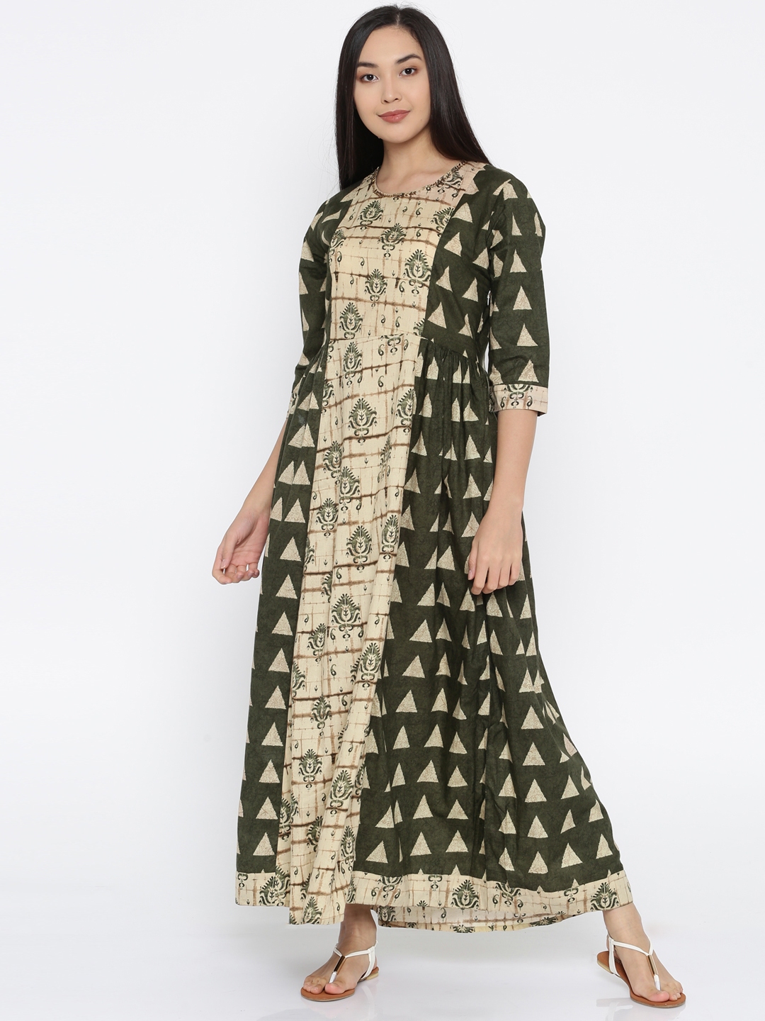 Shree maxi hotsell dress myntra