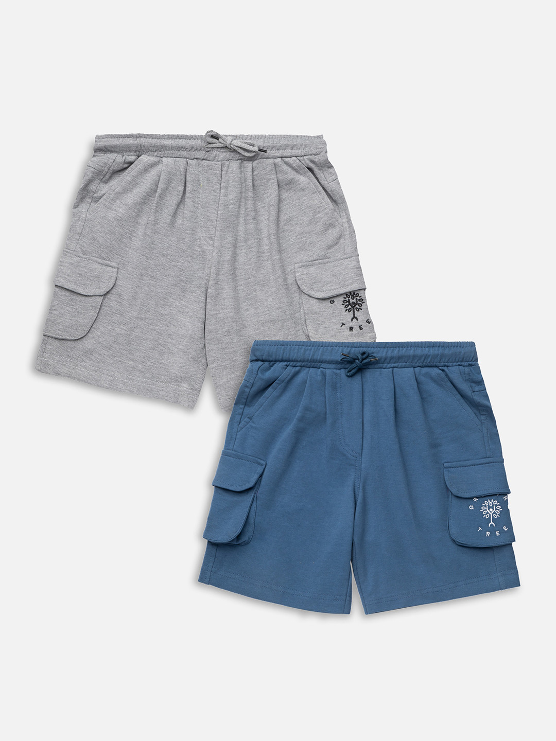 Growing Tree Unisex Kids Multicoloured Outdoor Antimicrobial Technology Shorts