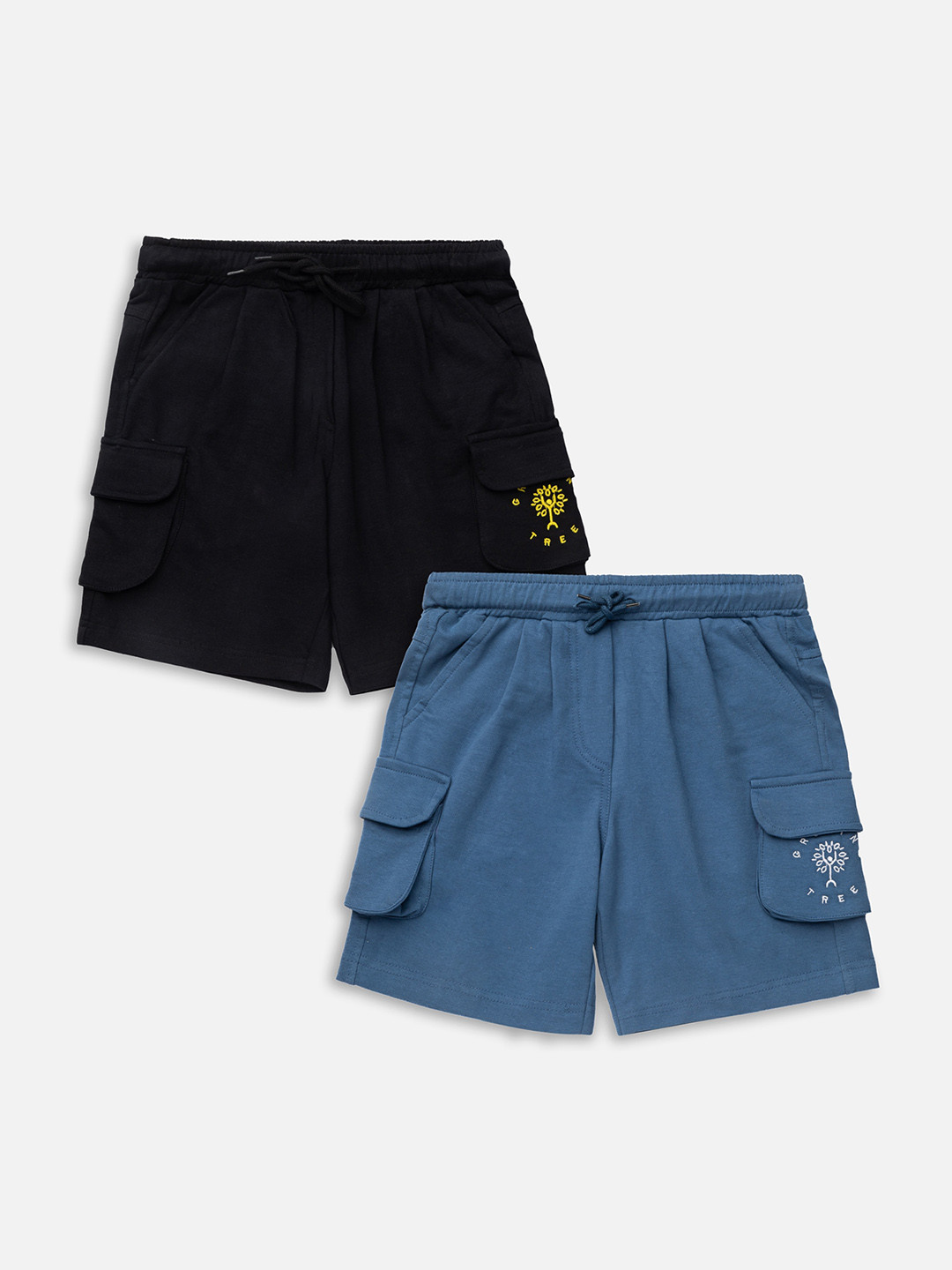 Growing Tree Kids Pack Of 2 Outdoor Antimicrobial Technology Shorts
