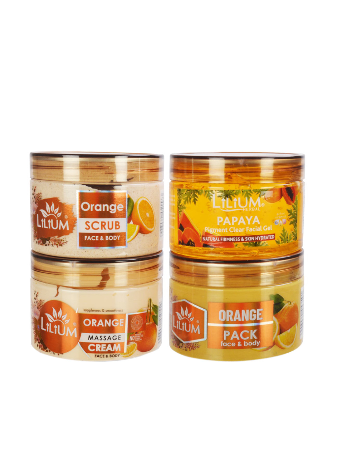 Lilium Suppleness & Smoothness Orange Facial Kit 1000gm