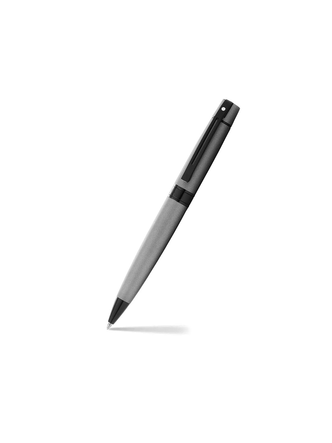 Sheaffer Grey with Black Trim E9345 Gift300 Ballpoint Pen