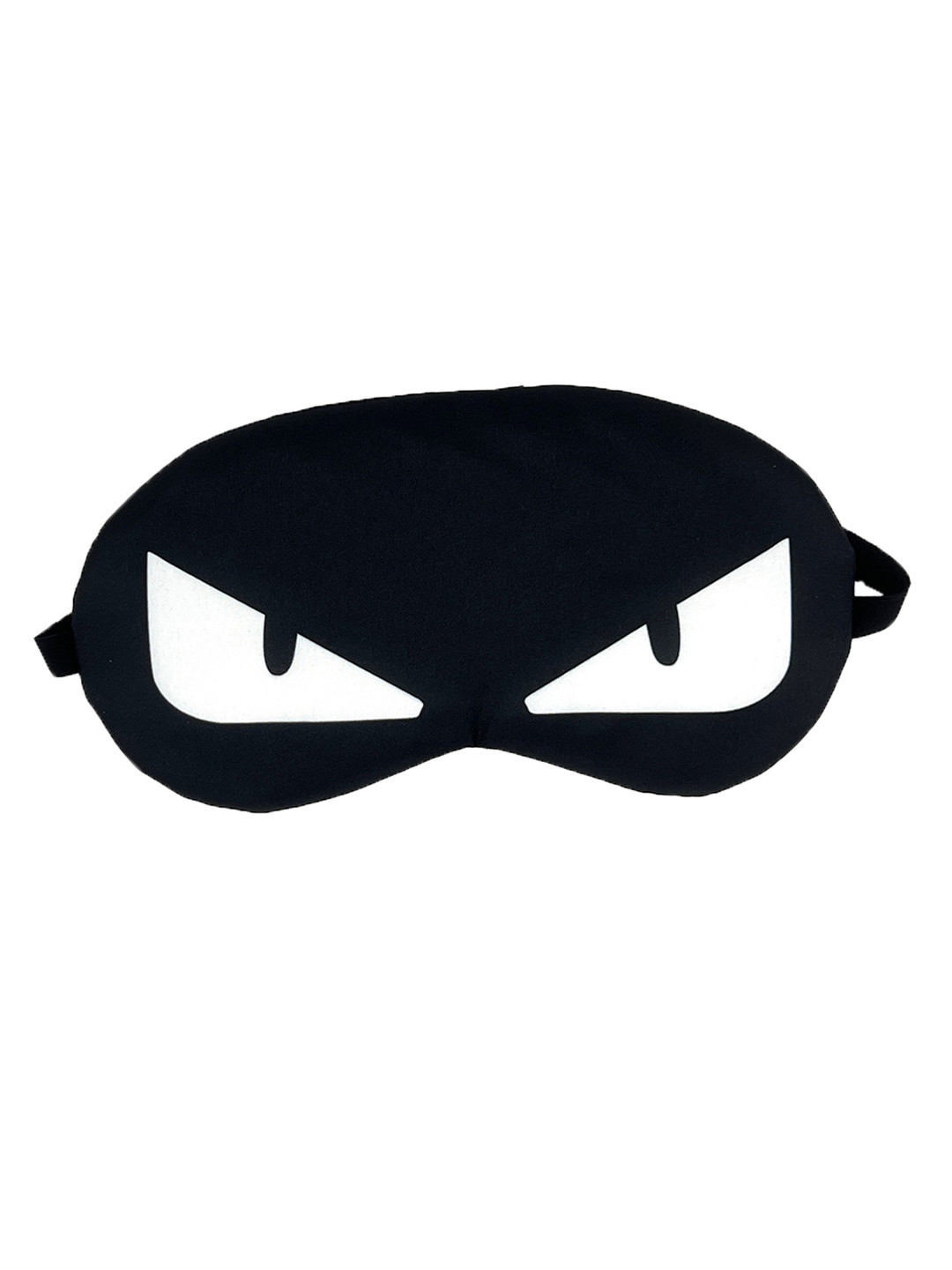 Awestuffs Black Printed Eye Mask