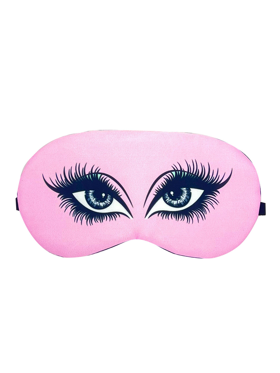 Awestuffs Pink Printed Eye Mask