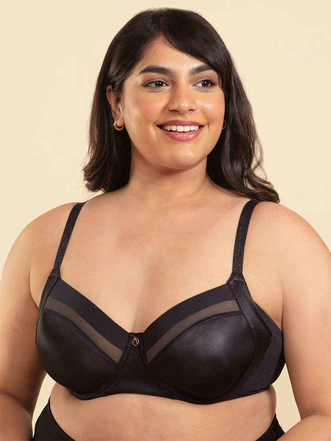Nykd By Nykaa Infinity Edge Super Support Non Padded Wired Full Coverage Bra NYB150