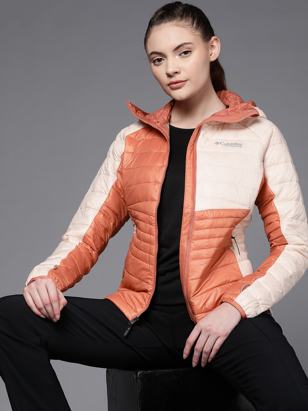 Columbia Women Platinum Peak Down Jacket upto -10degc