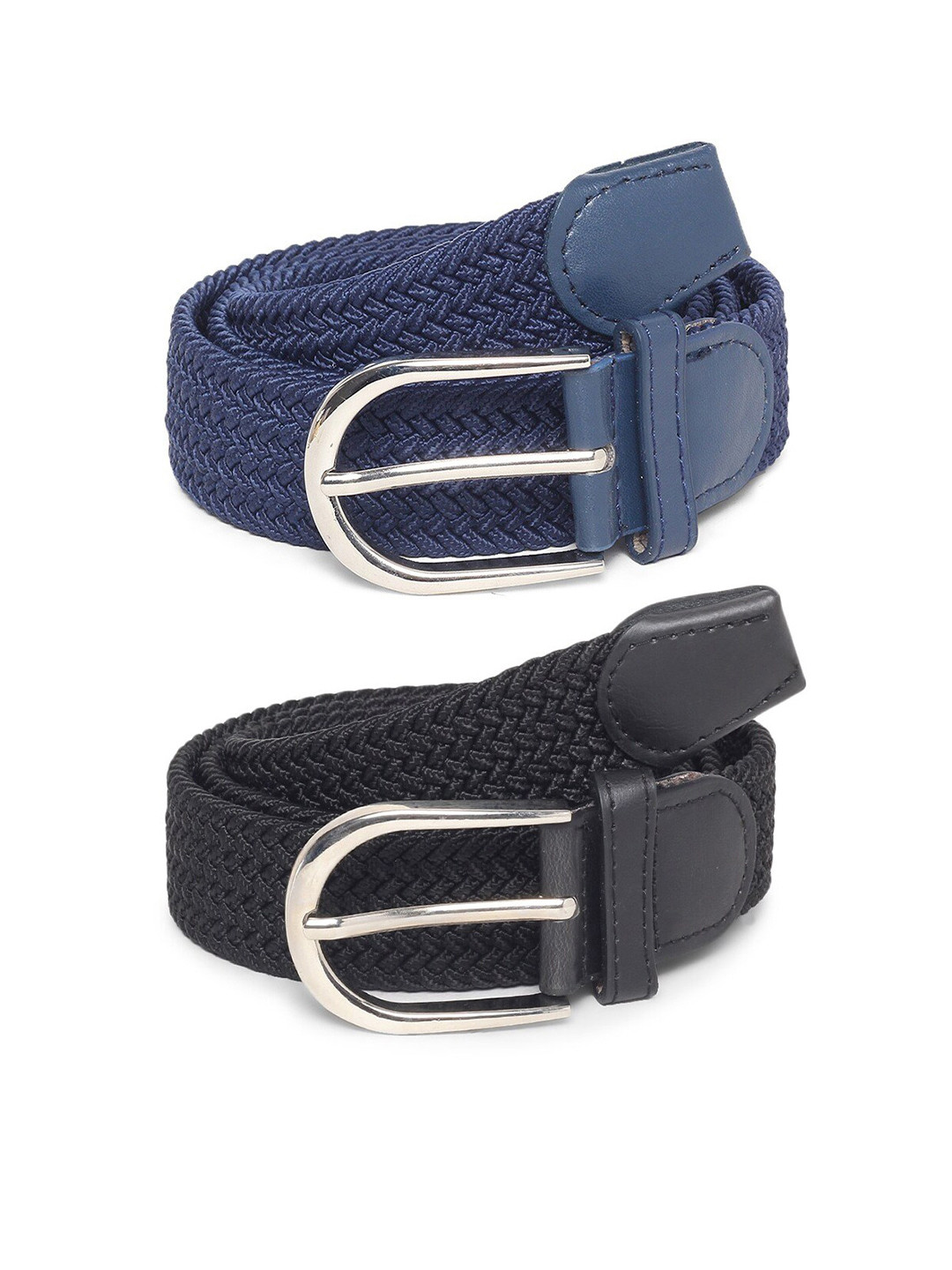 Kastner Unisex Set Of 2 Braided Belts