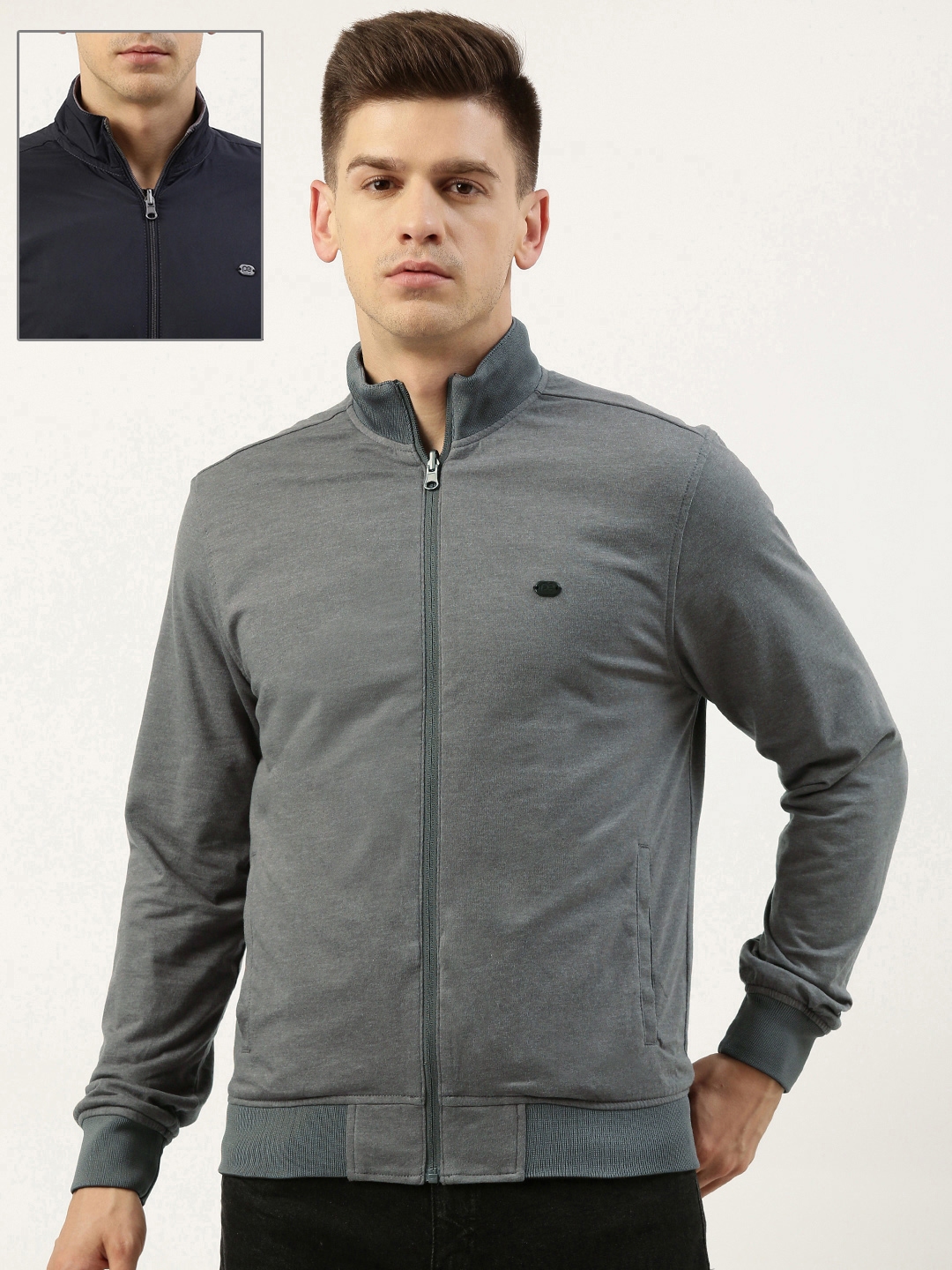 Peter england 2025 jackets myntra