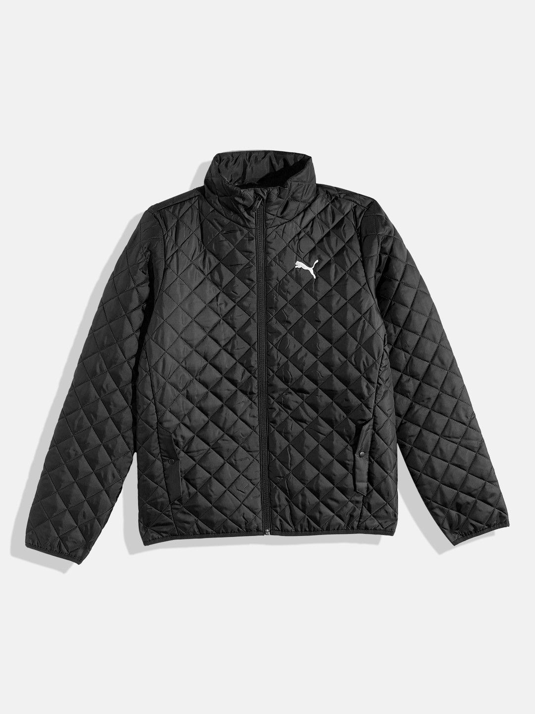 Puma Boys Stand Collar Light weight Regular Fit Quilted Jacket