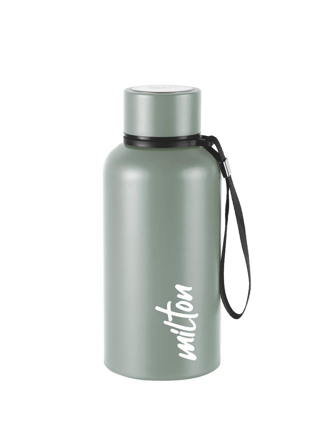 Milton Grey Stainless Steel Double Wall Vacuum Water Bottle - 500ml
