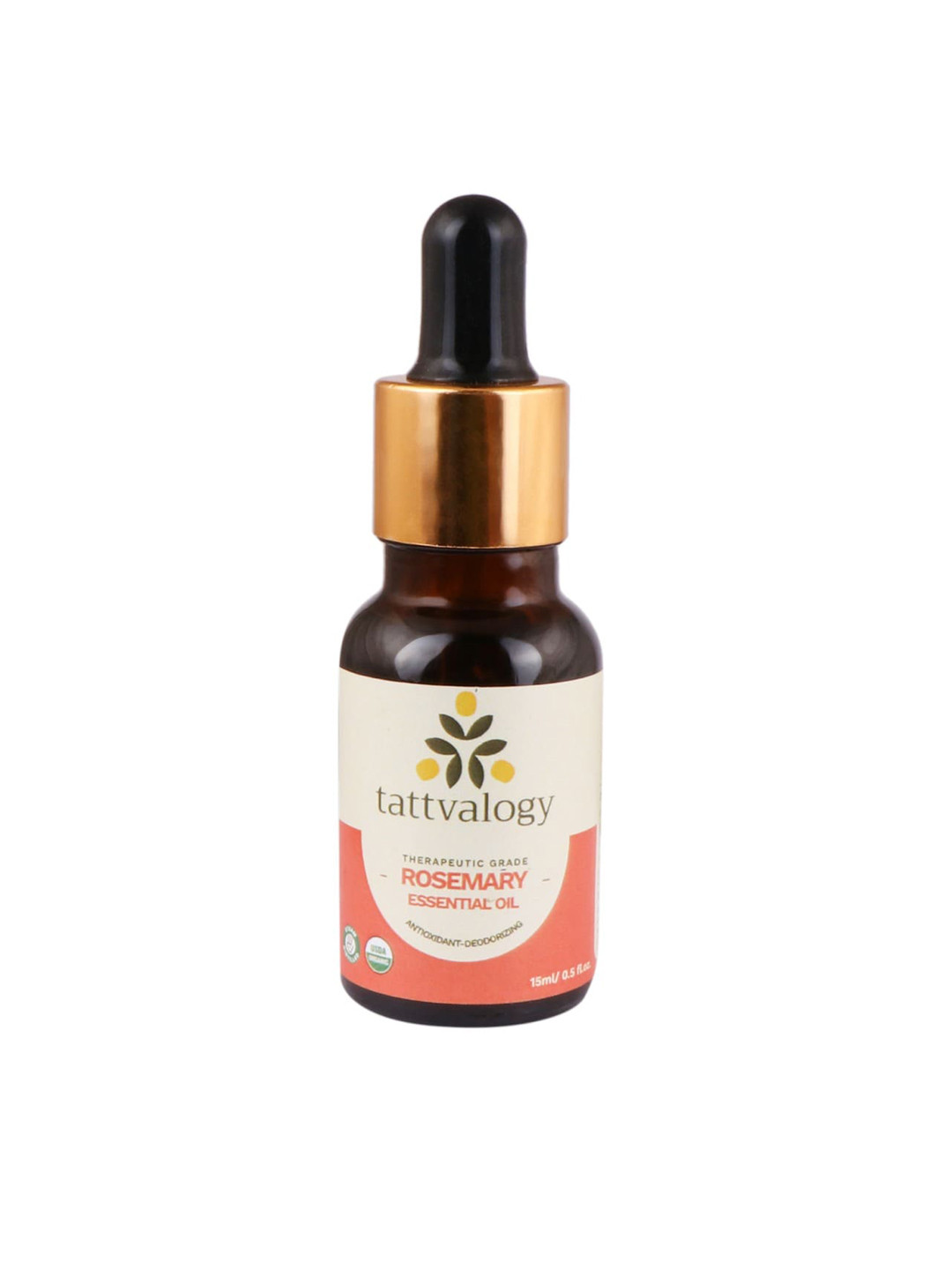 Tattvalogy Therapeutic Grade Organic Rosemary Essential Oil - 15 ml