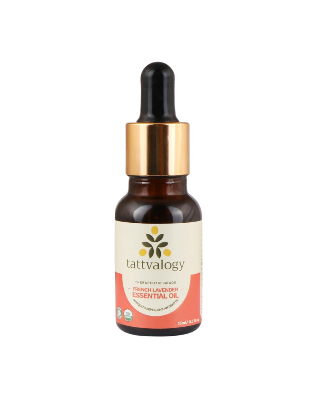 Tattvalogy Therapeutic Grade Organic French Lavender Essential Oil - 15 ml