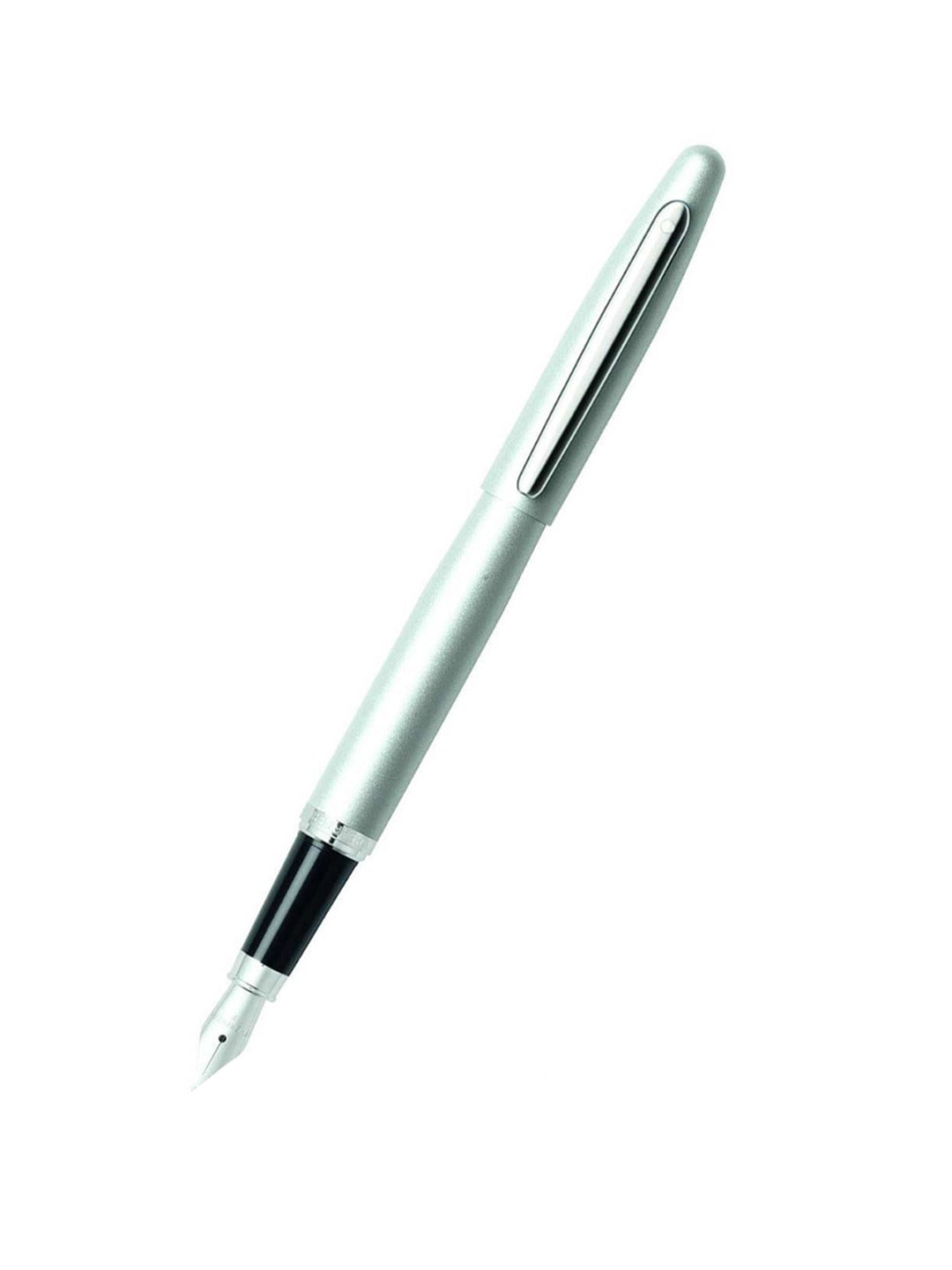 Sheaffer Silver Toned Chrome Plated Trim E9400 VFM Medium Nib Fountain Pen