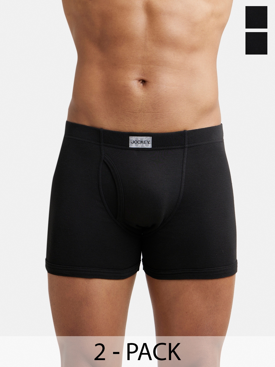 Jockey Men's Underwear Supersoft Modal Boxer Brief - 2 Pack, black, S at   Men's Clothing store