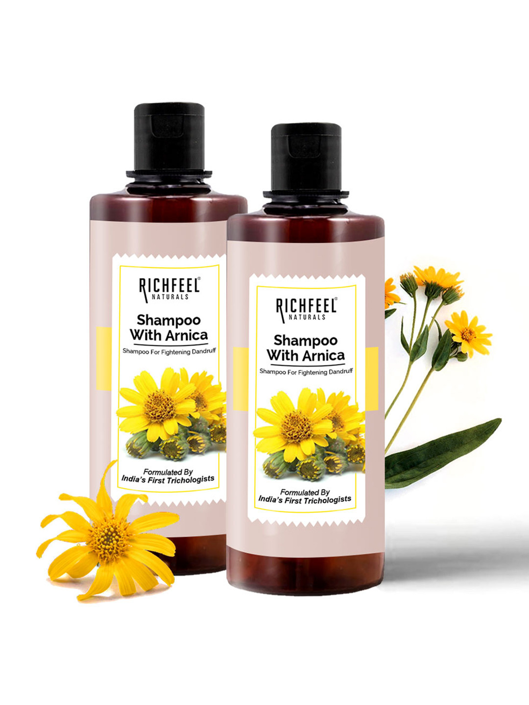 Richfeel Pack Of 2 Shampoo With Arnica 500 Ml