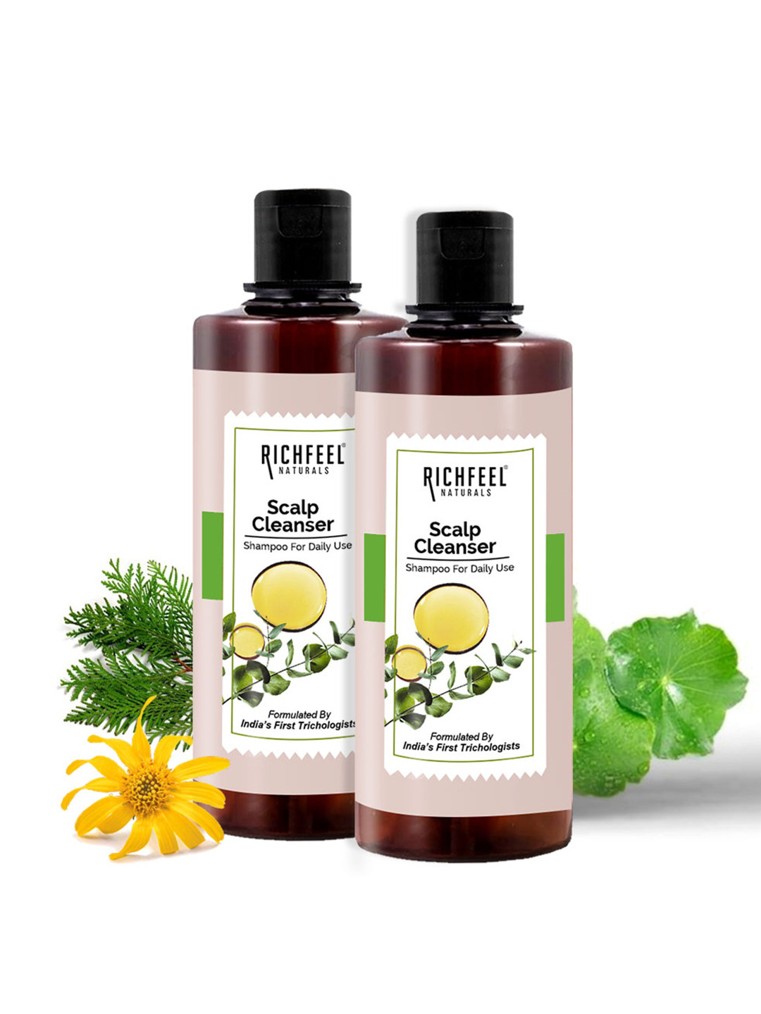 Richfeel Pack Of 2 Scalp Cleanser 500 Ml