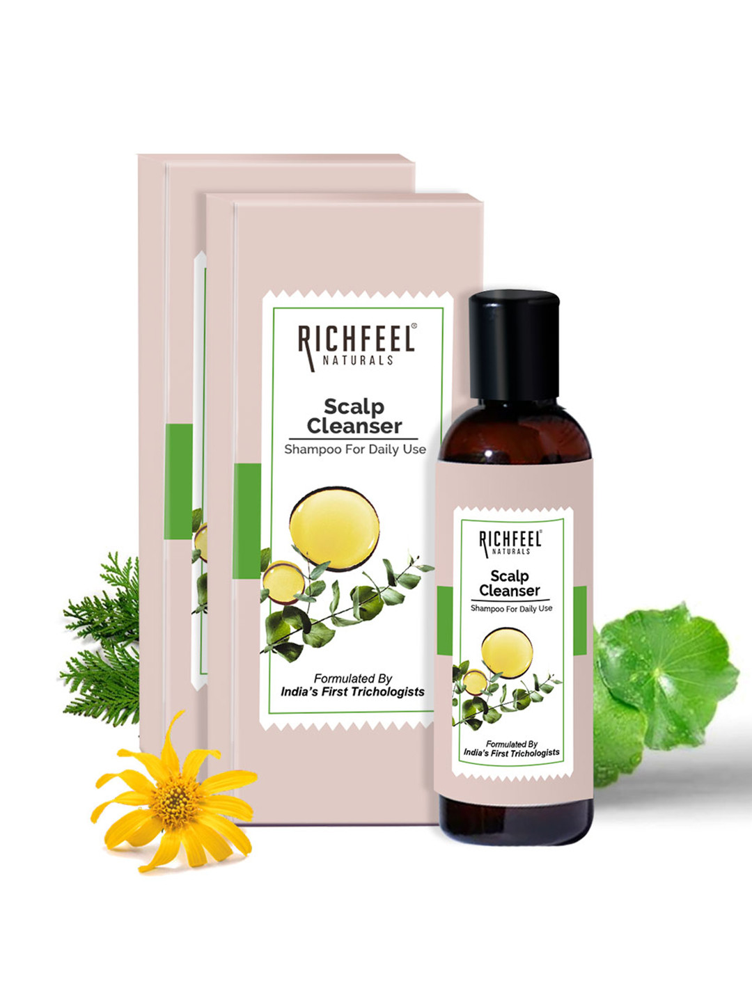 Richfeel Set Of 2 Scalp Cleanser
