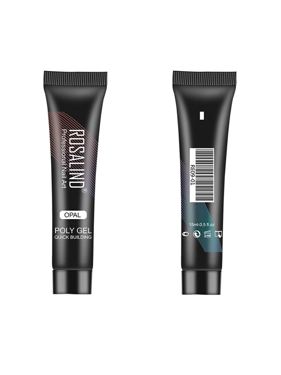 ROSALIND Poly Gel Quick Building Acrylic UV Opal Nail Builder 15 ml - 25