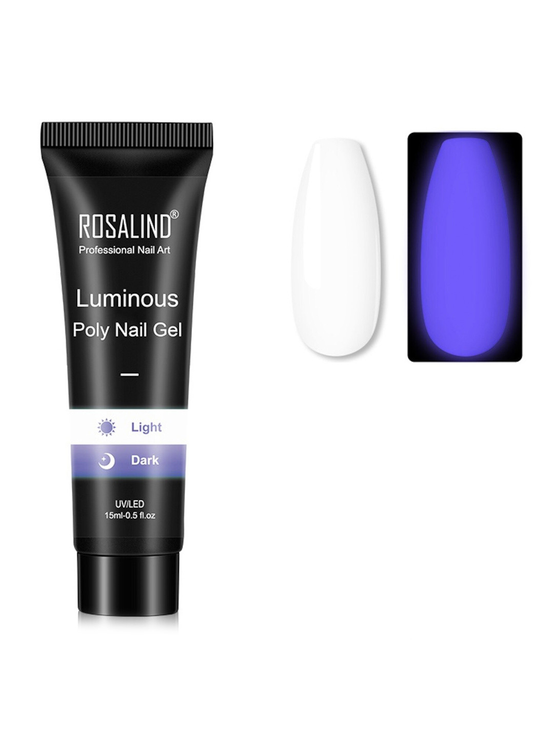 ROSALIND Poly Gel Quick Building Acrylic UV Luminuos Nail Builder 15 ml - 33