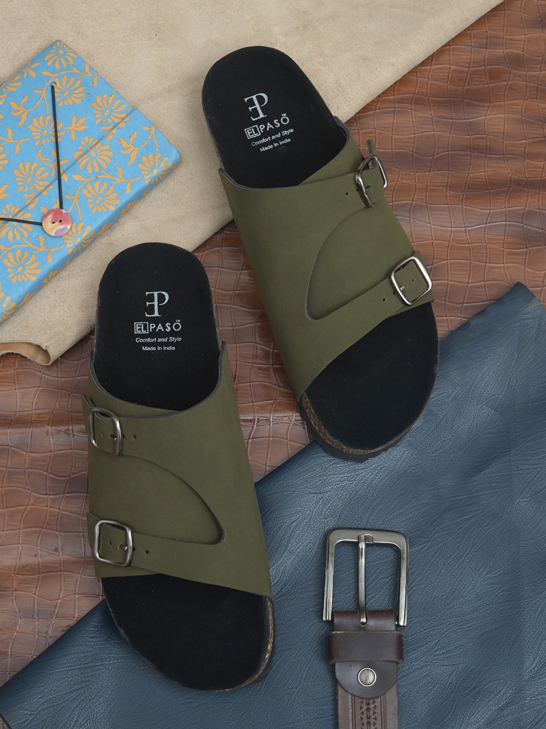 Buy El Paso Men Slip On Comfort Sandals Sandals for Men