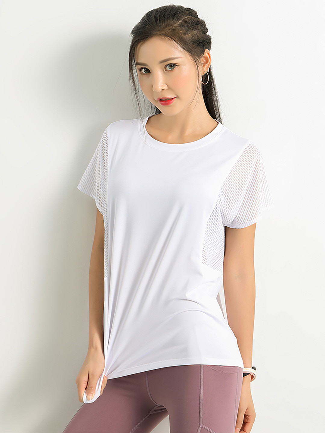 JC Collection Women White Solid Top