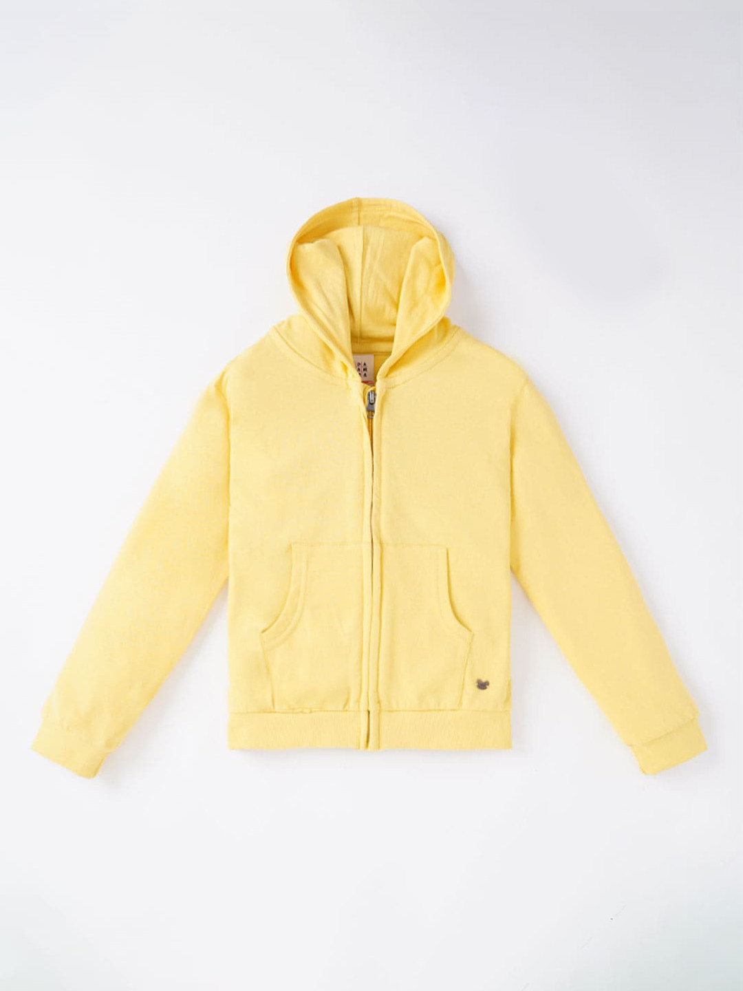 Ed-a-Mamma Girls Yellow Open Front Jacket