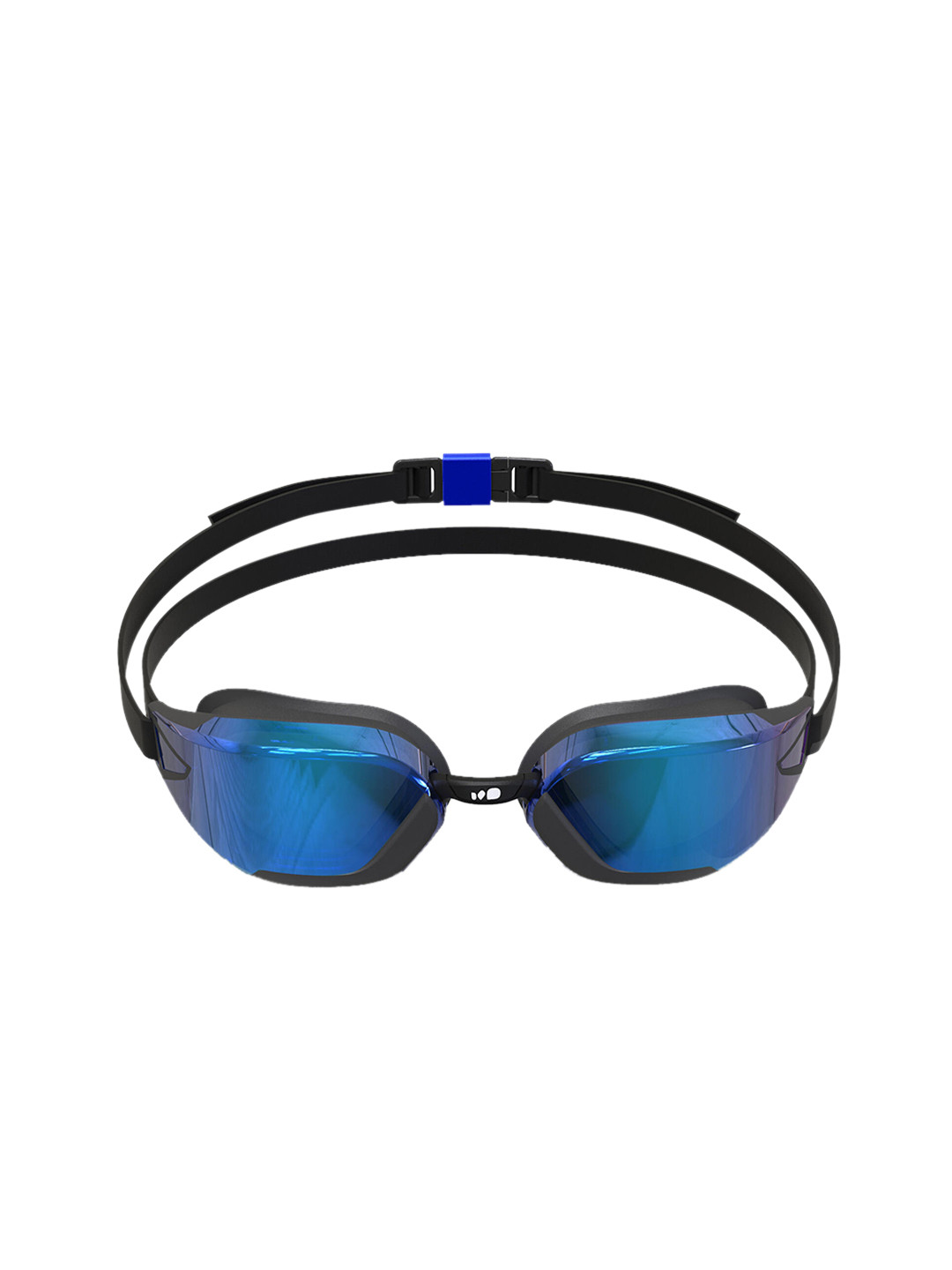 Decathlon NABAIJI - Adult Blue UV Protected Adjustable Swimming Mirrored Goggles