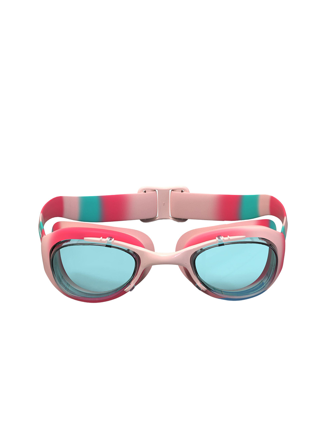Decathlon NABAIJI Kids Pink UV Protected Anti-Fogging Adjustable Swimming Goggles