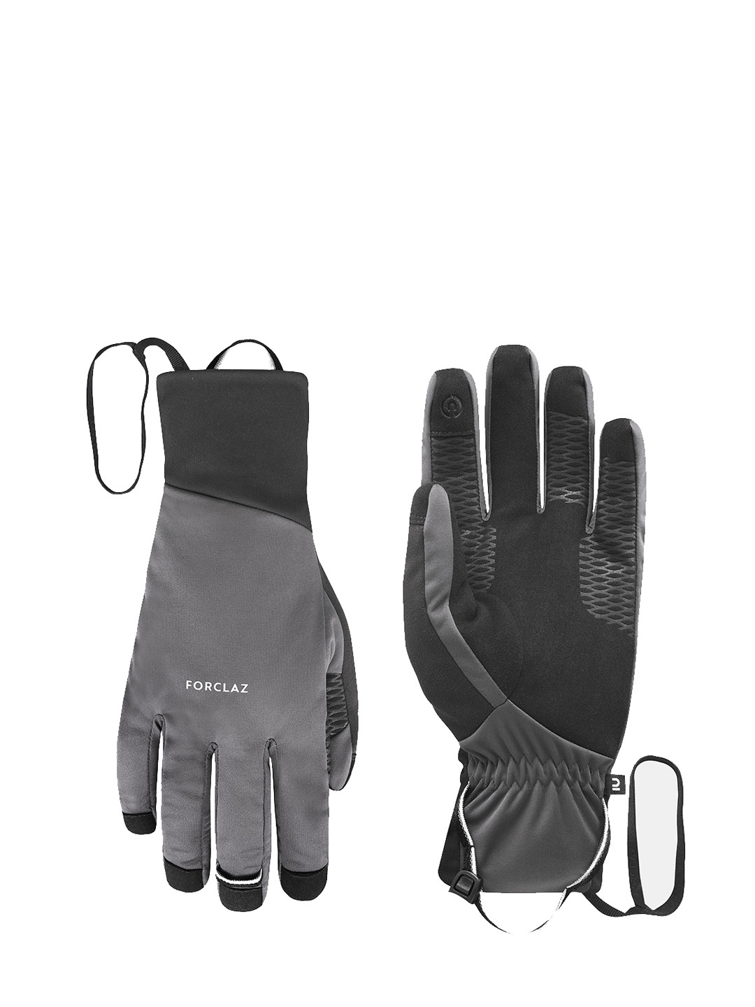 Decathlon FORCLAZ Blue Solid Mountain Trekking Gloves
