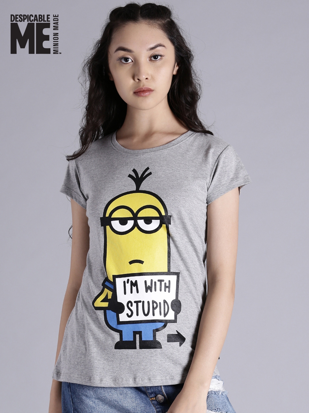 minion t shirt myntra