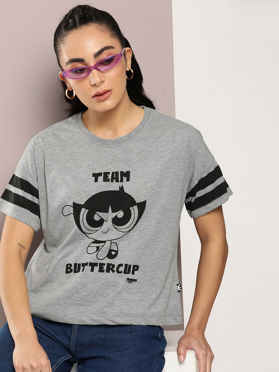 Powerpuff Girls by Kook N Keech Printed T-shirt