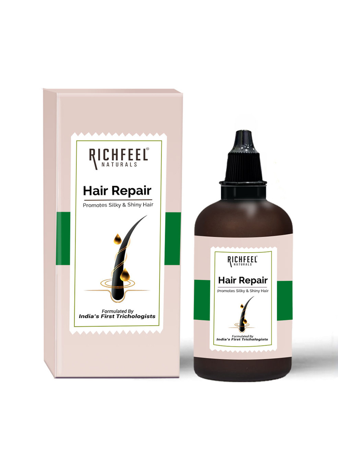 Richfeel Hair Repair Serum for Shiny & Smooth Hair - 60 ml